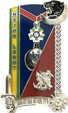 ENSOA - Insigne 384° promotion Major René LEROY version luxe matriculé XXXI