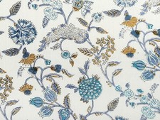 Tissu imprimé à la main