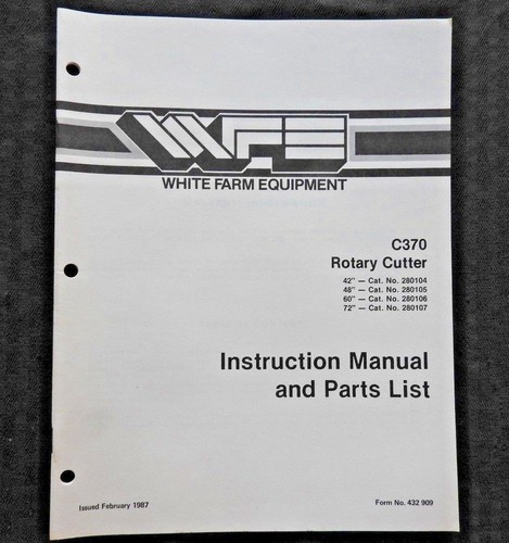 White champ boss - tracteur, c370