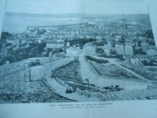 Gravure 1884 - Vue d'ensemble