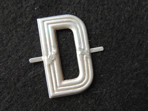 Ancienne lettre aluminium - ancienne,