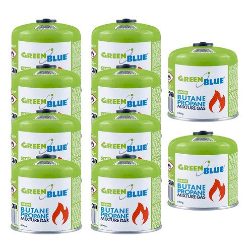 10x cartouche gaz butane - de,