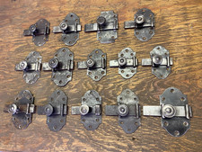 Lot de 14 verrous anciens ,targette serrure loquet fermoir