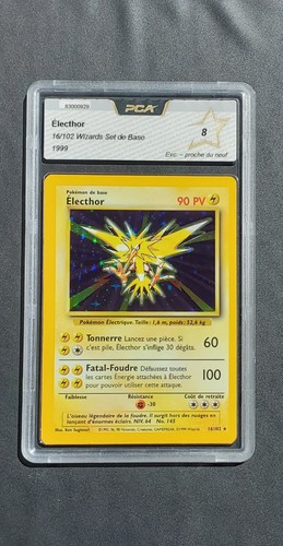 Carte pokémon électhor - carte,