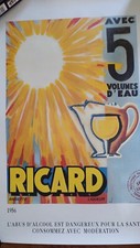 Affiche publicitaire ricard - affiche,