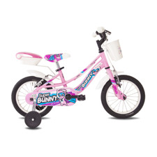 Vélo Fille 14" 1V Rose Super