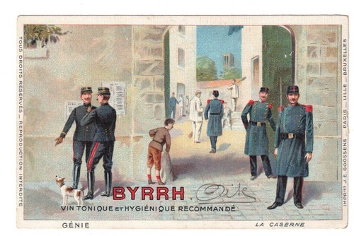 Ancienne carte quinquina - , byrrh