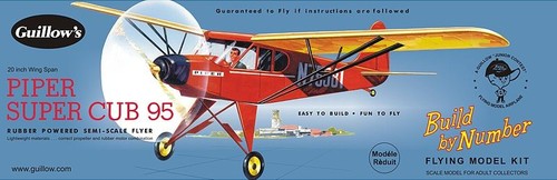 Piper super cub guillow - cub, 95