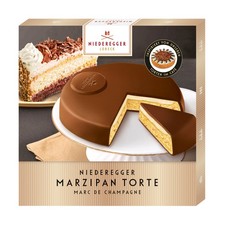 Niederegger Tarte Au Marzipan Marc De Champagne Chocolat Au Lait 185g