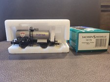 Sachsenmodelle HO wagon citerne 2 essieux "Purfina" SNCF ref 16178