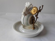 Ancien encrier escargot porcelaine française Paris ...XIXe siècle.. TRES BON ETAT.