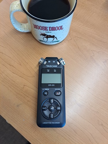 Tascam stereo digital - dr-05,