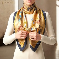 RARE VINTAGE foulard en soie