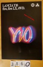 LANCIA AUTOBIANCHI Y10 FIRE/ FIRE LX/ 4WD Prospectus CH Fr 20 pages 11/1987