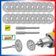 20 Disques Diamant 22mm pour