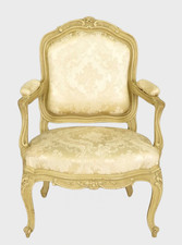 Fauteuil à chassis style Louis XV