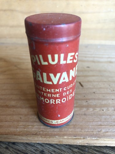 Boite fer pilules - boite, en