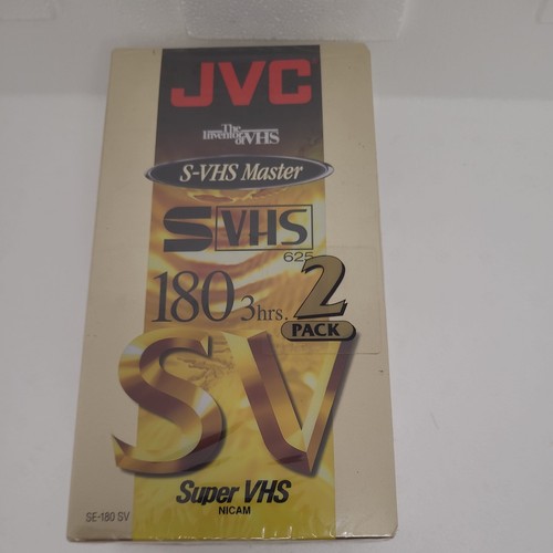 Jvc vhs cassette sv180 - cassette,