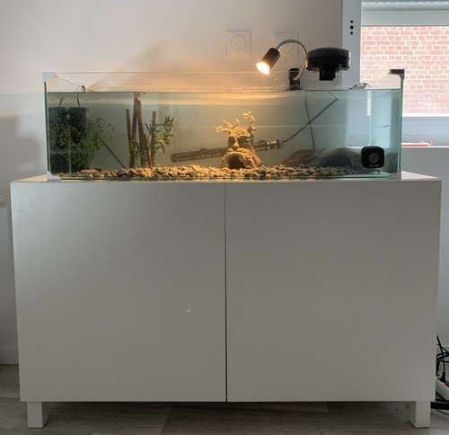 Aquarium 120l meuble pompe - aquarium,