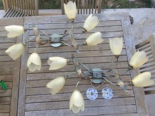 2 Appliques / Plafonnier / Luminaires De Luxe. MASCA Italia. Valeur 379€/ Une.