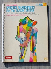 Selected masterpieces for Classic Guitar 1970 Songbook partitions USA 125 pages