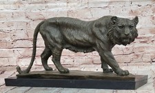 Sculpture tigre bronze milo - tigre,