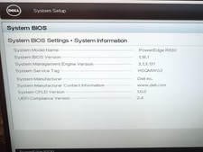 Dell PowerEdge R830 4×E5-4620 v4 no RAM no disk  4×10Gb server