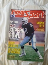 Newsport Numéro 25  magazine Sports US janvier 92 collector