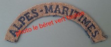 1940 WW2 Insigne ALPES