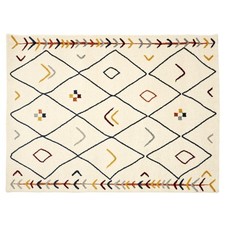 Tapis Déco Berbère "Djerba" 150x200cm Beige