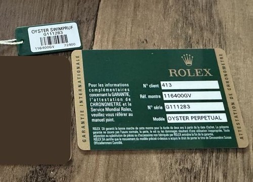 Genuine rolex 116400 - genuine,