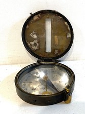 Ancienne Grosse Boussole Militaire Française H Morin Artillerie ww1