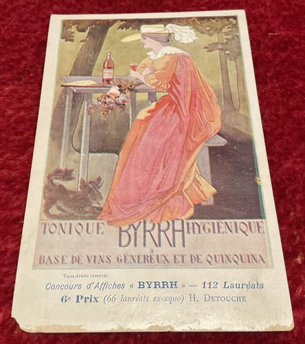 Byrrh carte postale - byrrh, concours