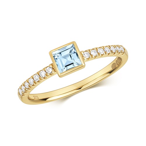 Bague solitaire femme jaune - bague, or