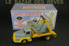 DINKY TOYS FRANCE.  UNIC Multibenne MARREL.   Ref:  38 A. + Boite. (lot2)