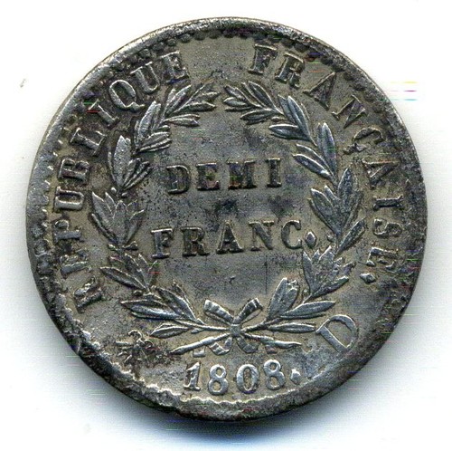 Monnaie demi franc - monnaie,
