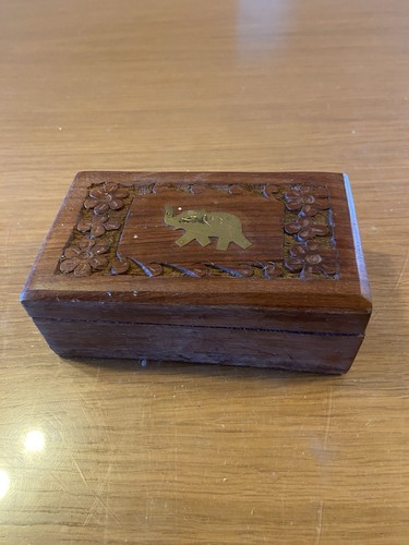 Petite boîte bijoux bois - boîte, À