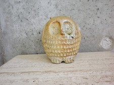 Chouette hibou tirelire grès