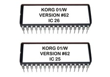 Korg 01/W - Version 62 OS Eprom Firmware Upgrade Update pour 01W FD Pro X Ic