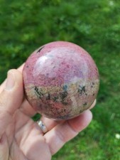 Rhodonite Forme Sphère Pierre