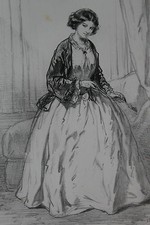 GAVARNI Lithographie originale