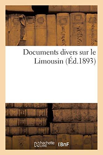 Documents divers sur - , le