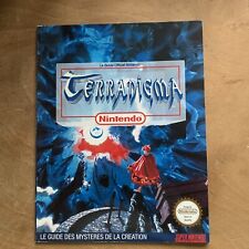 Terranigma Super Nintendo (SNES) guide officiel seul Français Excellent etat