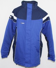JAKO Veste D'Hiver Blouson Veste de Sport Matelassé Bleu/Blanc Gr. XL