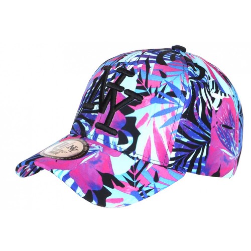 Casquette bleue rose - casquette, et