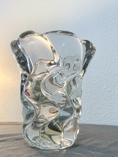 Gros Vase Daum Cristal Signé