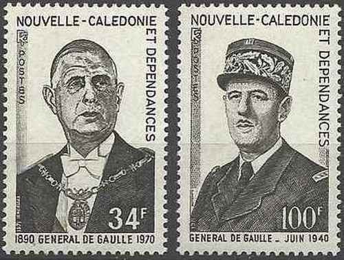 Nouvelle caledonie 1971 de - nouvelle, caledonie-1971-ch