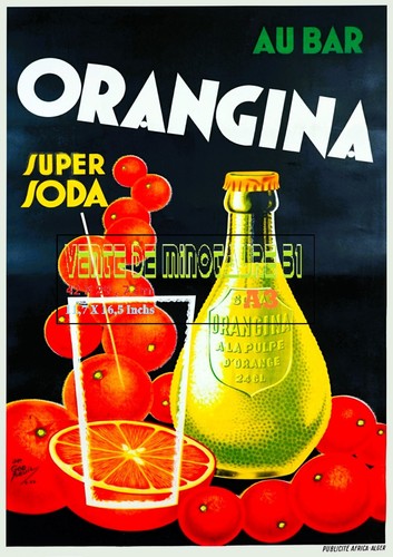 Pub boisson bar - , orangina