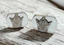 Boutons de manchette couronne