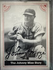 Johnny Mize 1983 ASA The
